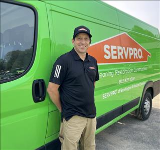 Jake Griffis, team member at SERVPRO of North Rensselaer / South Washington Counties