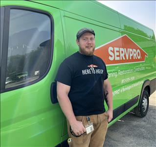 Daniel Daigneault, team member at SERVPRO of North Rensselaer / South Washington Counties